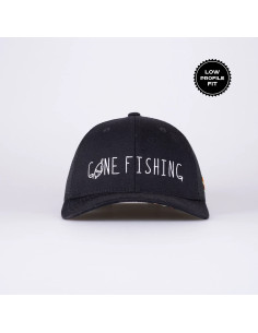 GONE FISHING TRUCKER LOW KEPS - BLACK