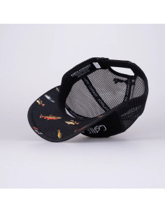 GONE FISHING TRUCKER LOW KEPS - BLACK 2