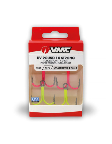VMC 4551 UV Assorted Round 1X Strong