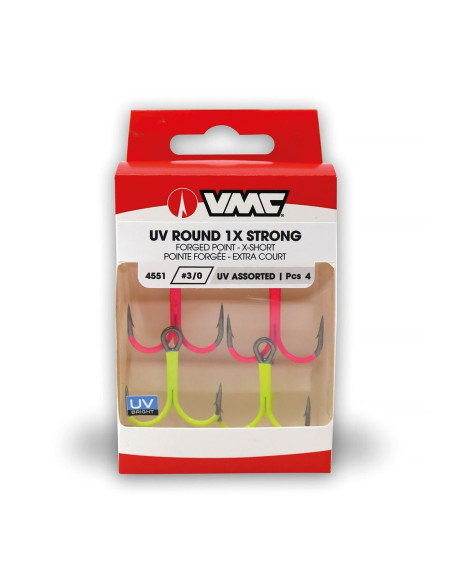 VMC 4551 UV Assorted Round 1X Strong