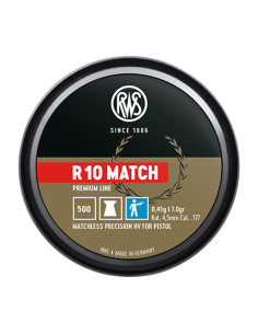 Luftgevärskulor R10 MATCH 4,5mm