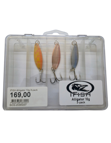 IFISH Alligator 10g 3-pack