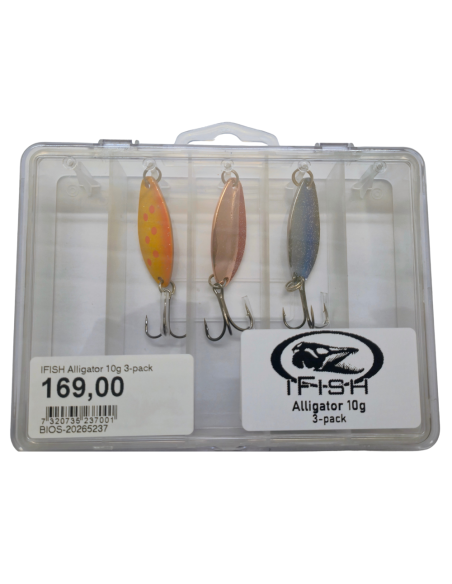 IFISH Alligator 10g 3-pack