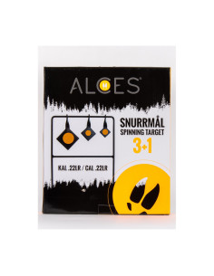 Alces Skjutmål 22LR 6mm 3träffområden 2