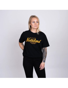 Great Norrland T-shirt - BLACK/ORANGE