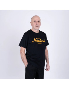 Great Norrland T-shirt - BLACK/ORANGE 2