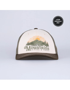 RIVERS & TREES TRUCKER LOW KEPS - SAND