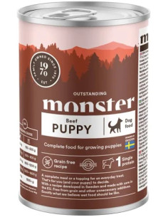 Monster Puppy Beef Våtfoder 400g