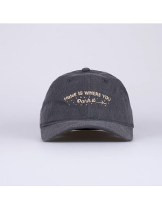 COLLAB DAD CAP - TKT PEACHED BLACK