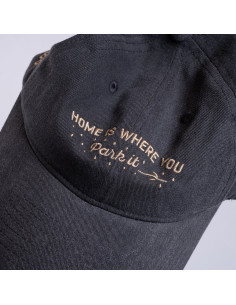 COLLAB DAD CAP - TKT PEACHED BLACK 2
