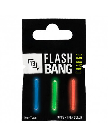 Lysstavar Refill Flash Bang (3-pack) Grön/Röd/Blå