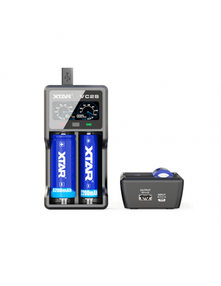 Laddare Xtar VC2 plus