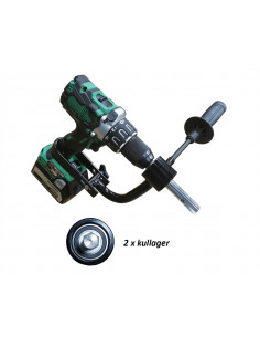 Fibe Adapter till isborr med kullager