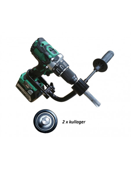 Fibe Adapter till isborr med kullager