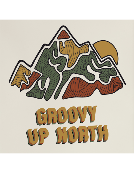 EKLIDS OUTDOOR poster: "Groovy Up North"