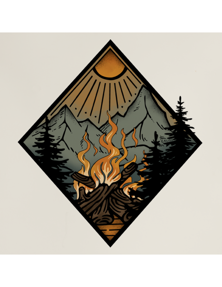 EKLIDS OUTDOOR poster: "Be wild and free"