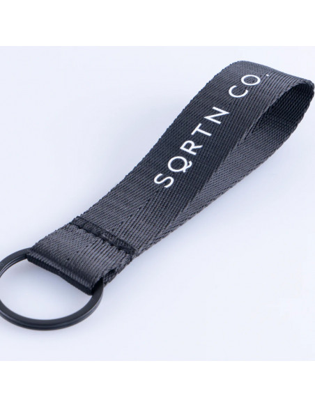 GONE FISHING NYCKELRING - BLACK