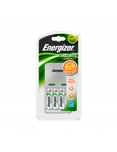 ENERGIZER Laddare Compact 2000 4x AA 2000mAh