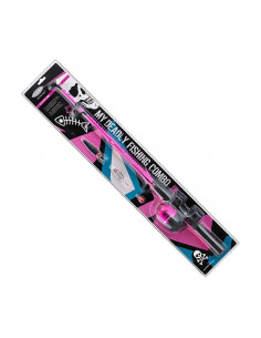 Fight Junior 125cm inkapslad, Rosa spinnare