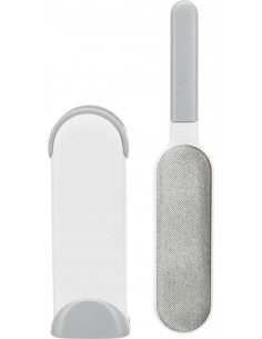 Kläd- och textilborste med rensstation