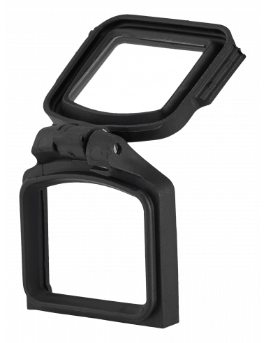 Linsskydd, Flip-up, Fram, Transparent. (Acro C-2)