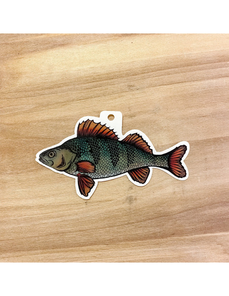 EKLIDS OUTDOOR klistermärke: "Abborren"