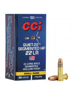 CCI 22LR Quit Segmented HP 40gr