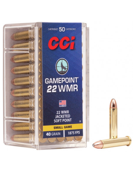 CCI 22WMR JSP 40gr Game Point