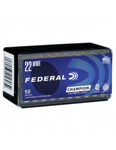 Federal 22WMR 40gr FMJ