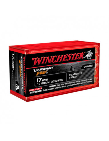 Winchester 17HMR Supreme V-Max 17gr