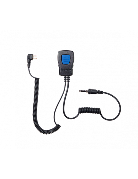 Miniheadset radiokabel Peltor 2-pin J22 - Smart