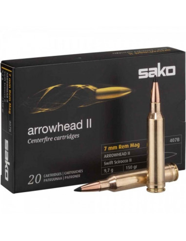 Arrowhead II 7mm RemMag 150gr