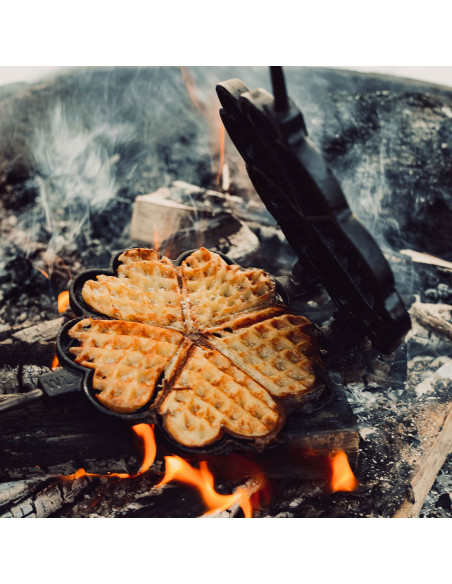 Våffeljärn gjutjärn