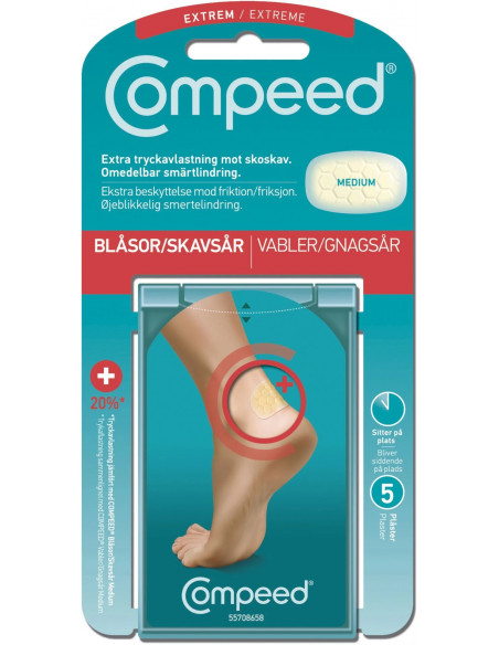 Plåster Blåsor/Skavsår - Extreme