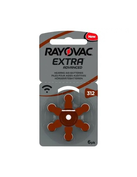 HÖRAPPARATS-BATTERIER 312 PR41