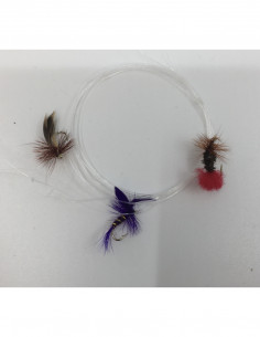 Flugkast 3st Torrflugor - EUROPA, DEEP PURPLE, RED TAG 2