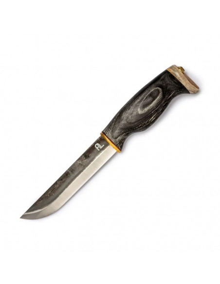 Björn kniv (Kolstål, svart)