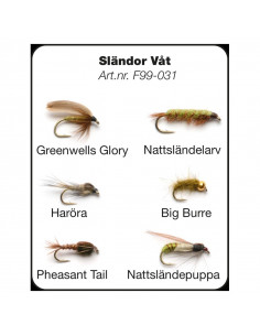 Flugkast - Sländor Våt