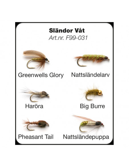 Flugkast - Sländor Våt