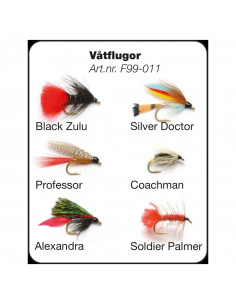 FLUGKAST - Våtflugor