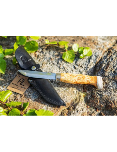 Barn kniv (Rostfritt stål, masurbjörk)