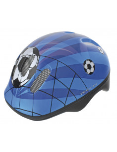 Hjälm med fotbollar