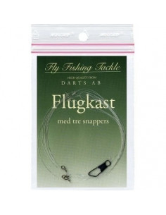 FLUGKAST med 3 snappers