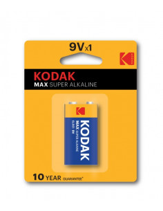 Batteri Max Alkaline 9V, 1 st