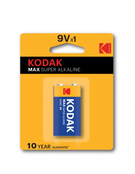 Batteri Max Alkaline 9V, 1 st