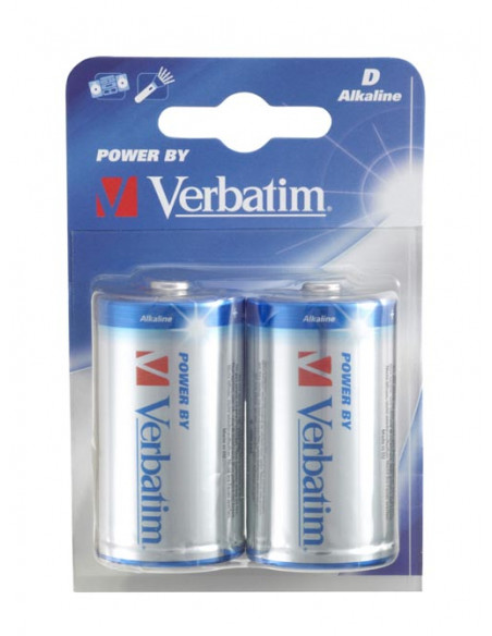D Alkaline Batteri, (LR20) 2-pack