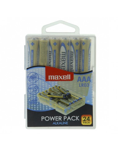 Maxell AAA 24 pack Batterier