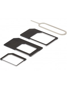 SIM-kortsadapter för micro/mini/nano-sim