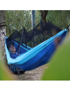 Hängmatta Parachute style med myggnät 2