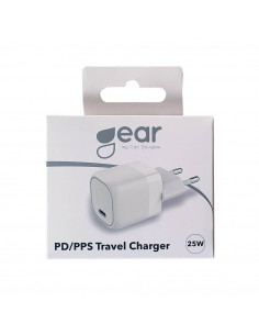 Laddare 220V 1xUSB-C 25W 2